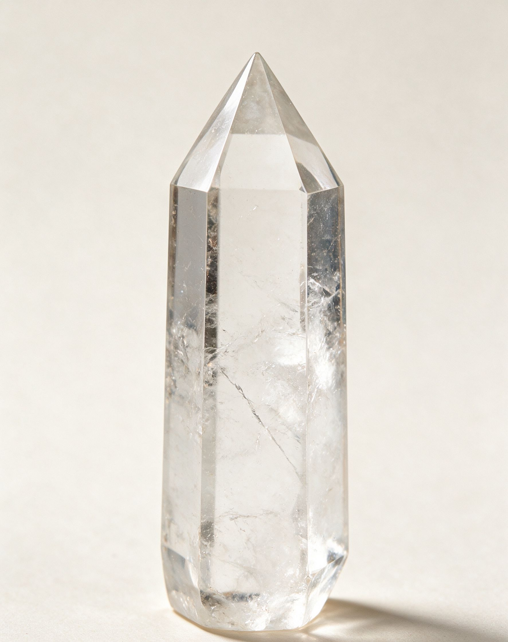 Clear Quartz Healing Point Wand - Image 2