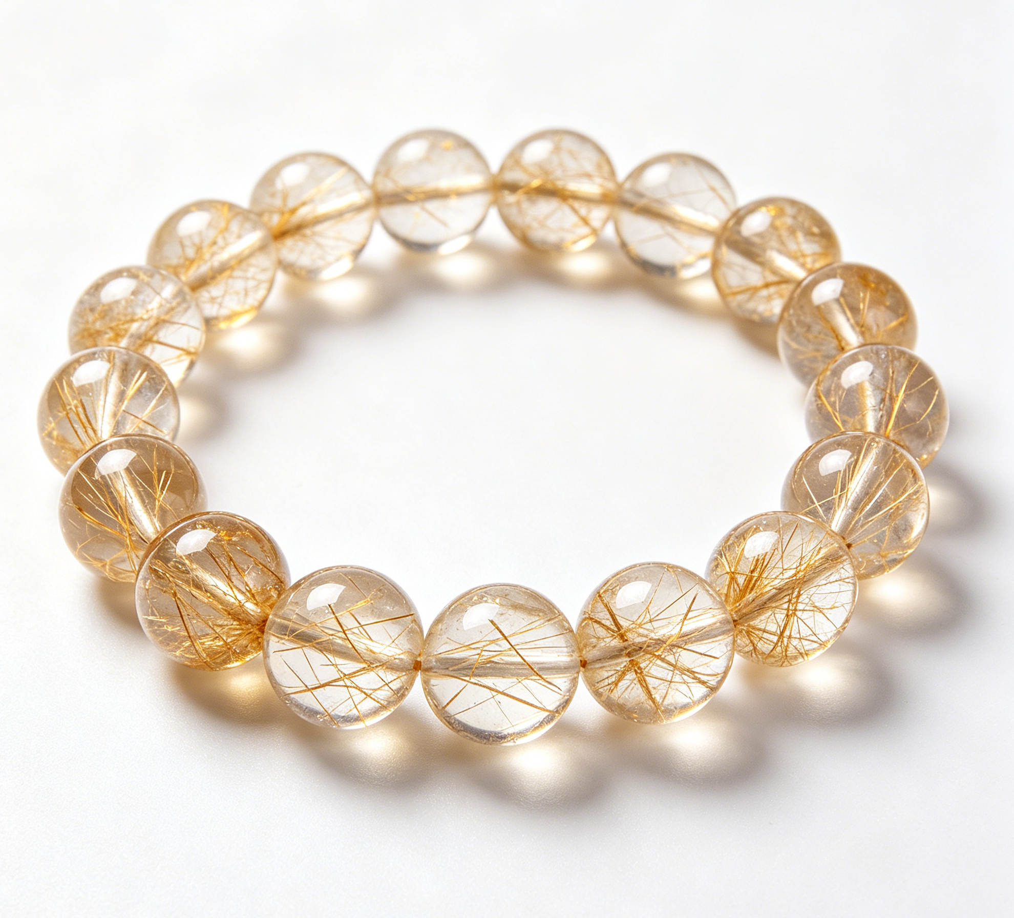 Rutilated Quartz Bracelet